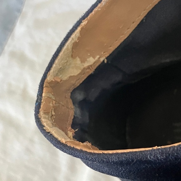 H&M men’s 10 1/2 - eur 44 Dark Blue Chukka Boots for Men - Picture 4 of 16